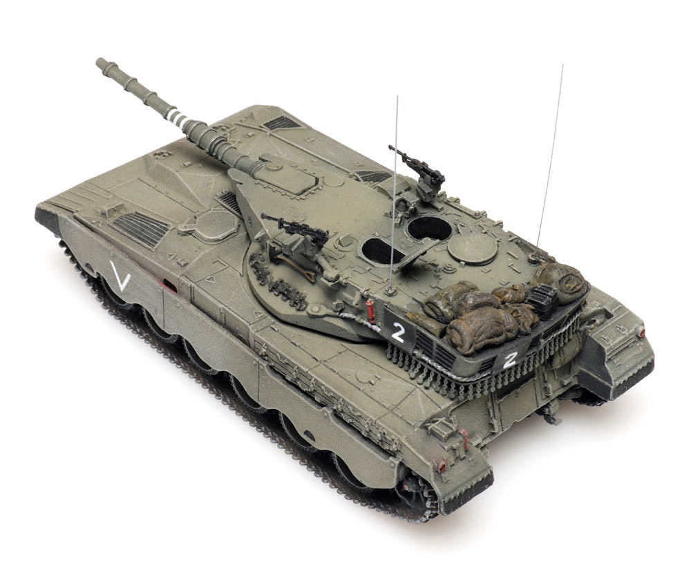 Artitec Israeli IDF Merkava MK-1 Olive Drab 6870338 – Ready-Made 1:87 HO Scale Model