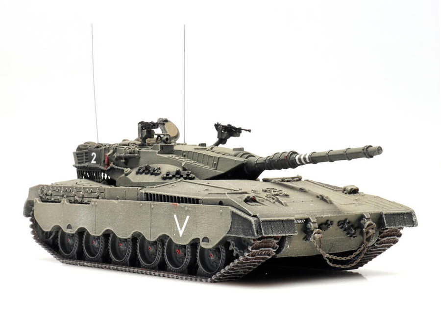 Artitec Israeli IDF Merkava MK-1 Olive Drab 6870338 – Ready-Made 1:87 HO Scale Model