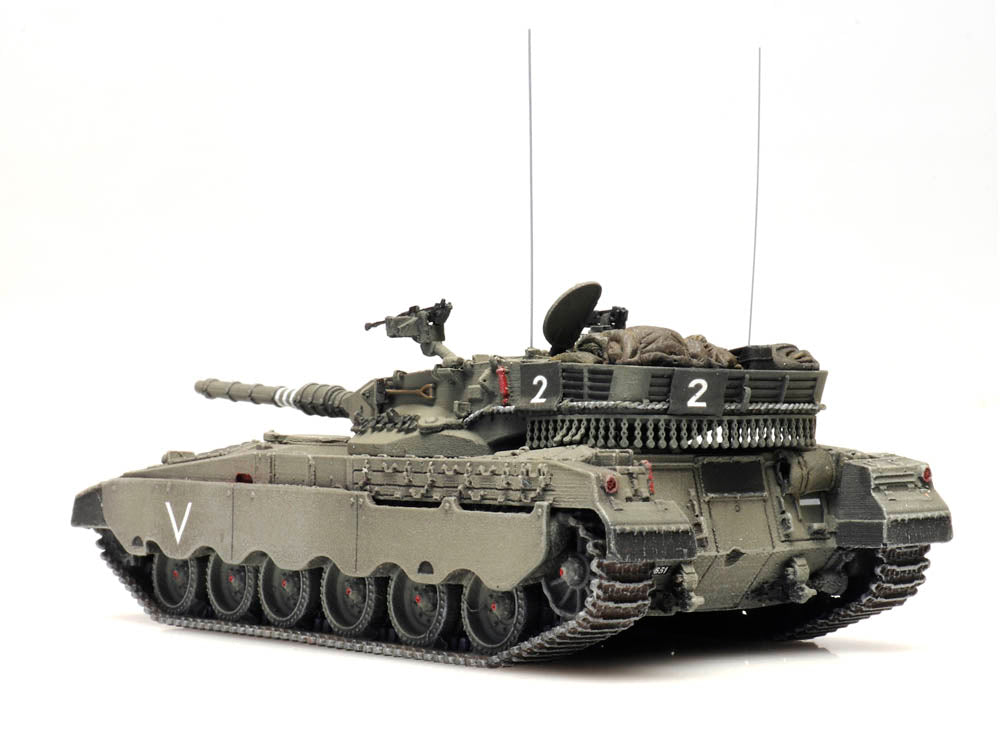 Artitec Israeli IDF Merkava MK-1 Olive Drab 6870338 – Ready-Made 1:87 HO Scale Model