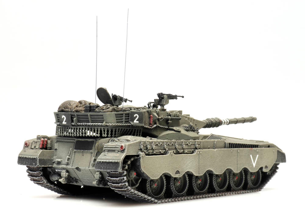 Artitec Israeli IDF Merkava MK-1 Olive Drab 6870338 – Ready-Made 1:87 HO Scale Model