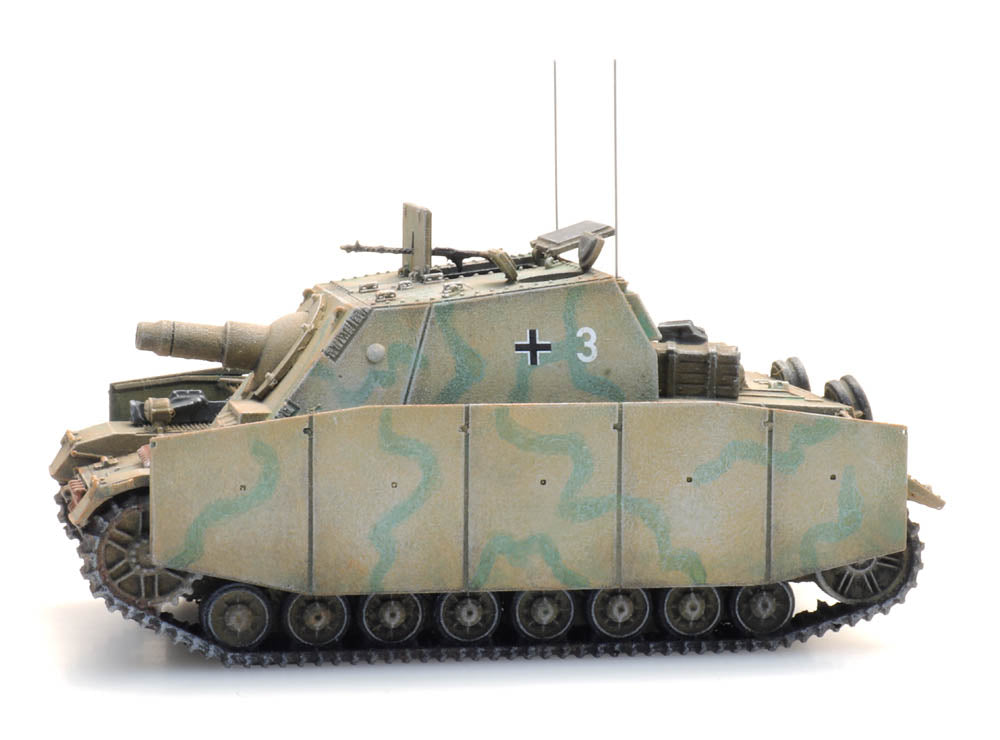 Artitec German Sturmpanzer IV Brummbär 6870405 – 1:87 HO Scale Model