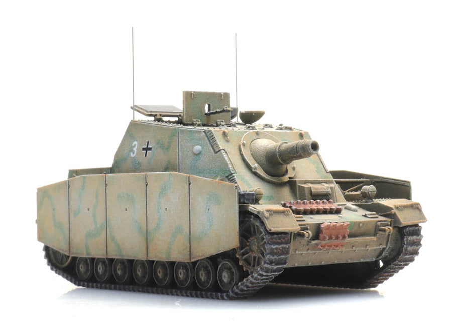 Artitec German Sturmpanzer IV Brummbär 6870405 – 1:87 HO Scale Model