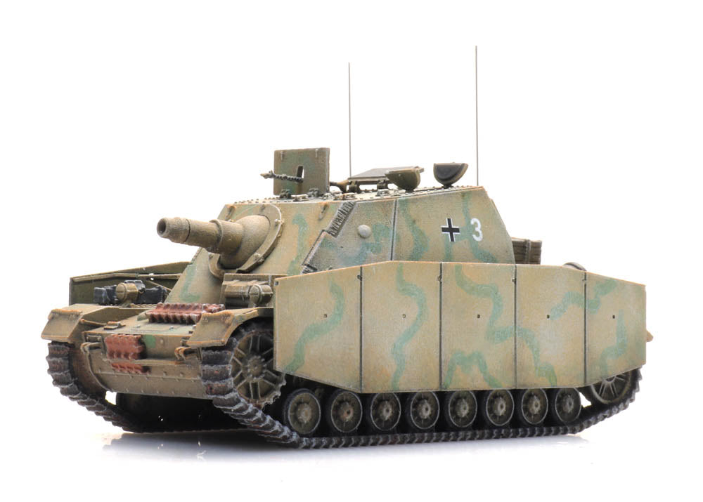 Artitec German Sturmpanzer IV Brummbär 6870405 – 1:87 HO Scale Model