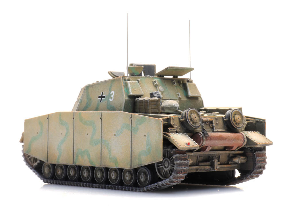 Artitec German Sturmpanzer IV Brummbär 6870405 – 1:87 HO Scale Model