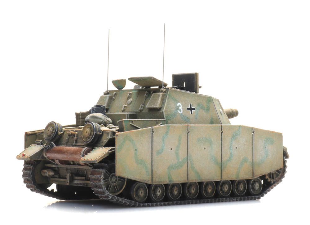 Artitec German Sturmpanzer IV Brummbär 6870405 – 1:87 HO Scale Model