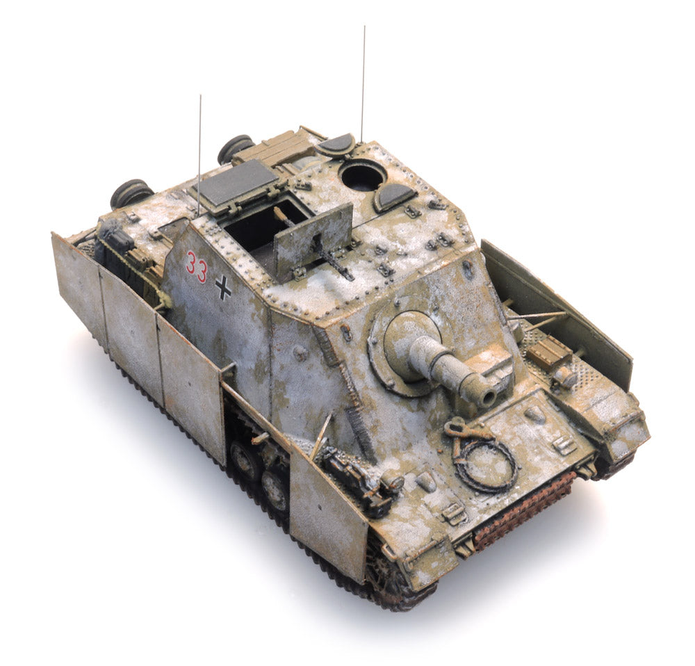 Artitec German Sturmpanzer IV Brummbär Winter 6870406 – 1:87 HO Scale Model