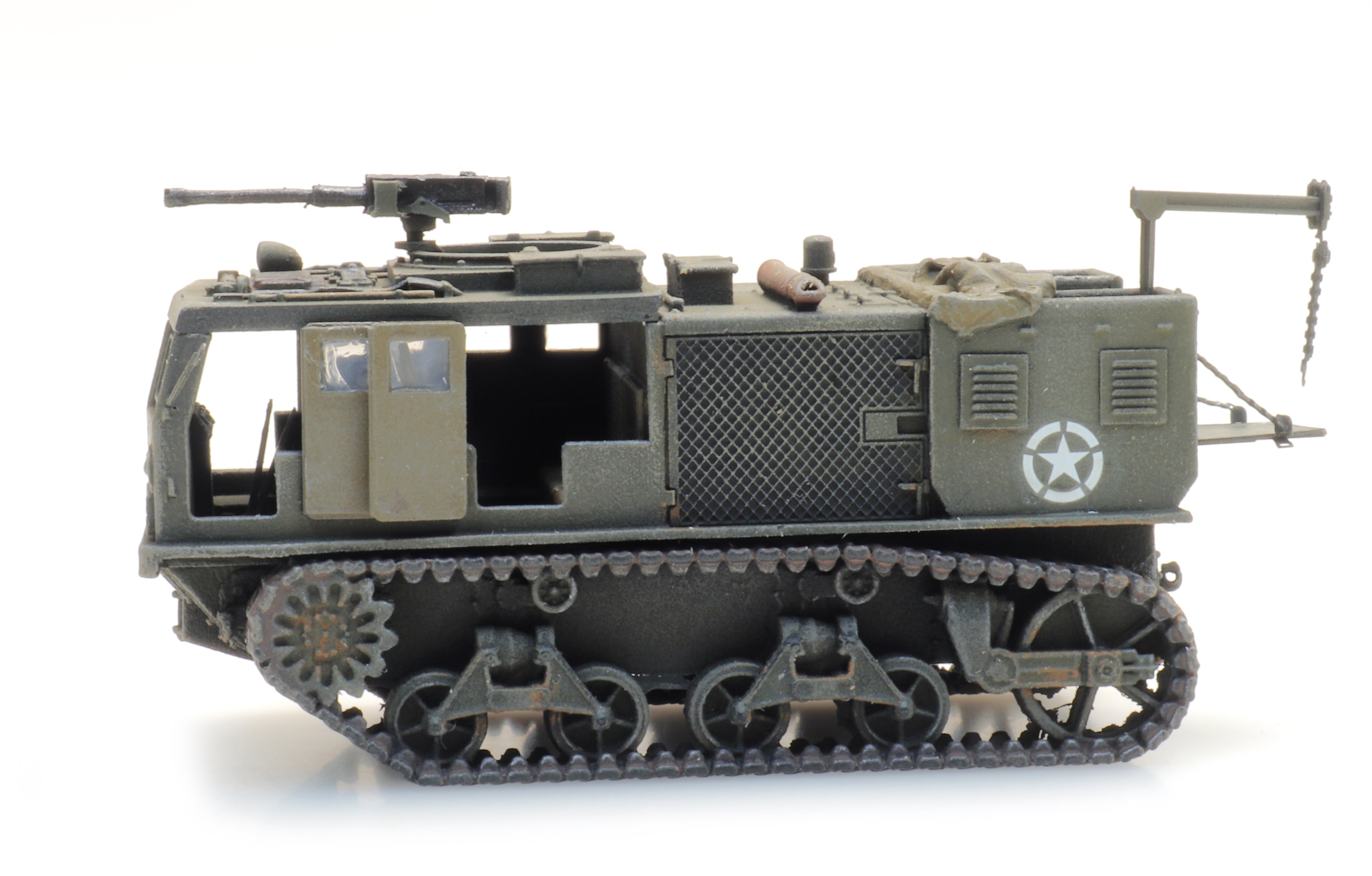 Artitec US M4 High Speed Tractor Unloading 6870413 – 1:87 HO Scale Model