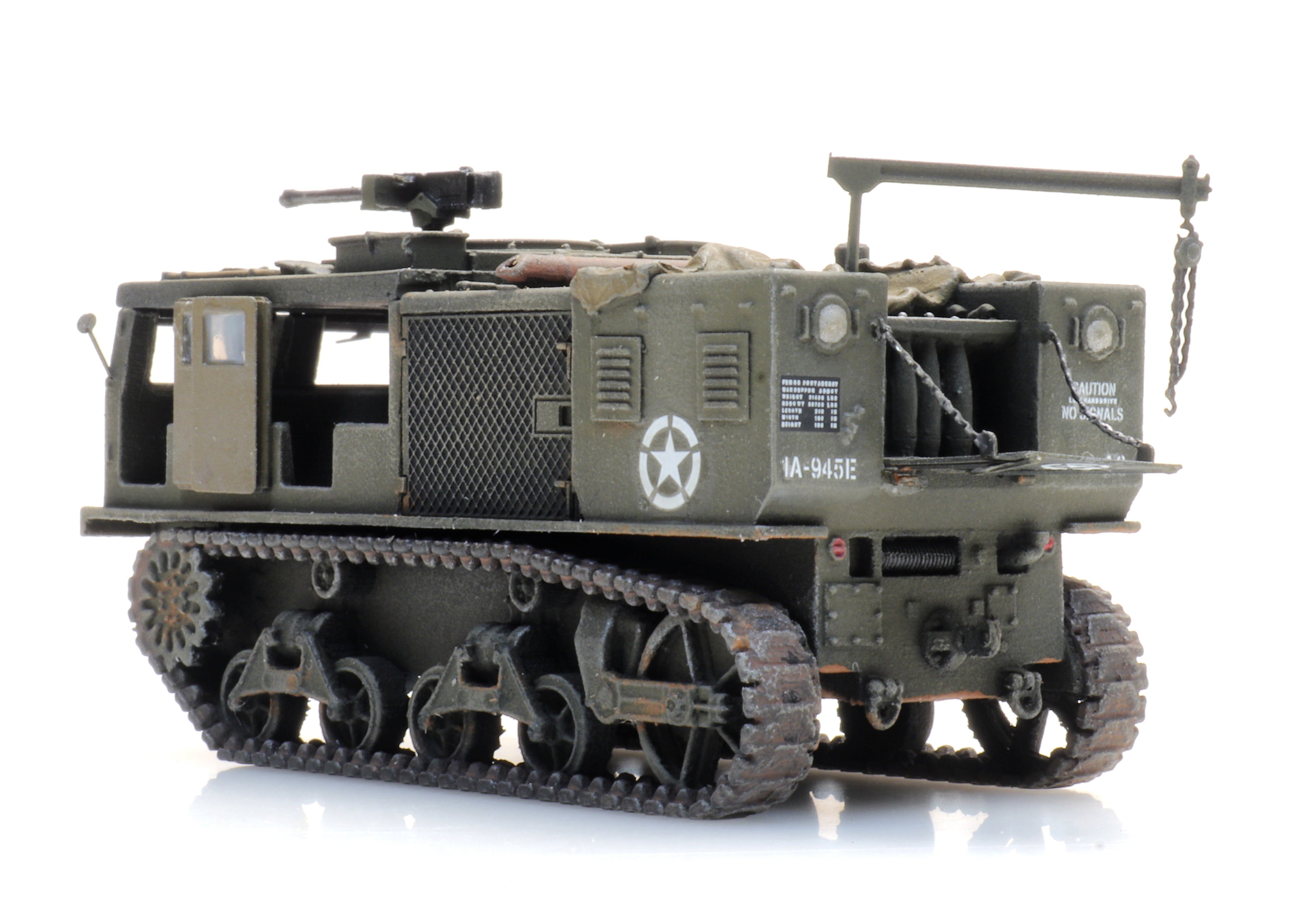 Artitec US M4 High Speed Tractor Unloading 6870413 – 1:87 HO Scale Model