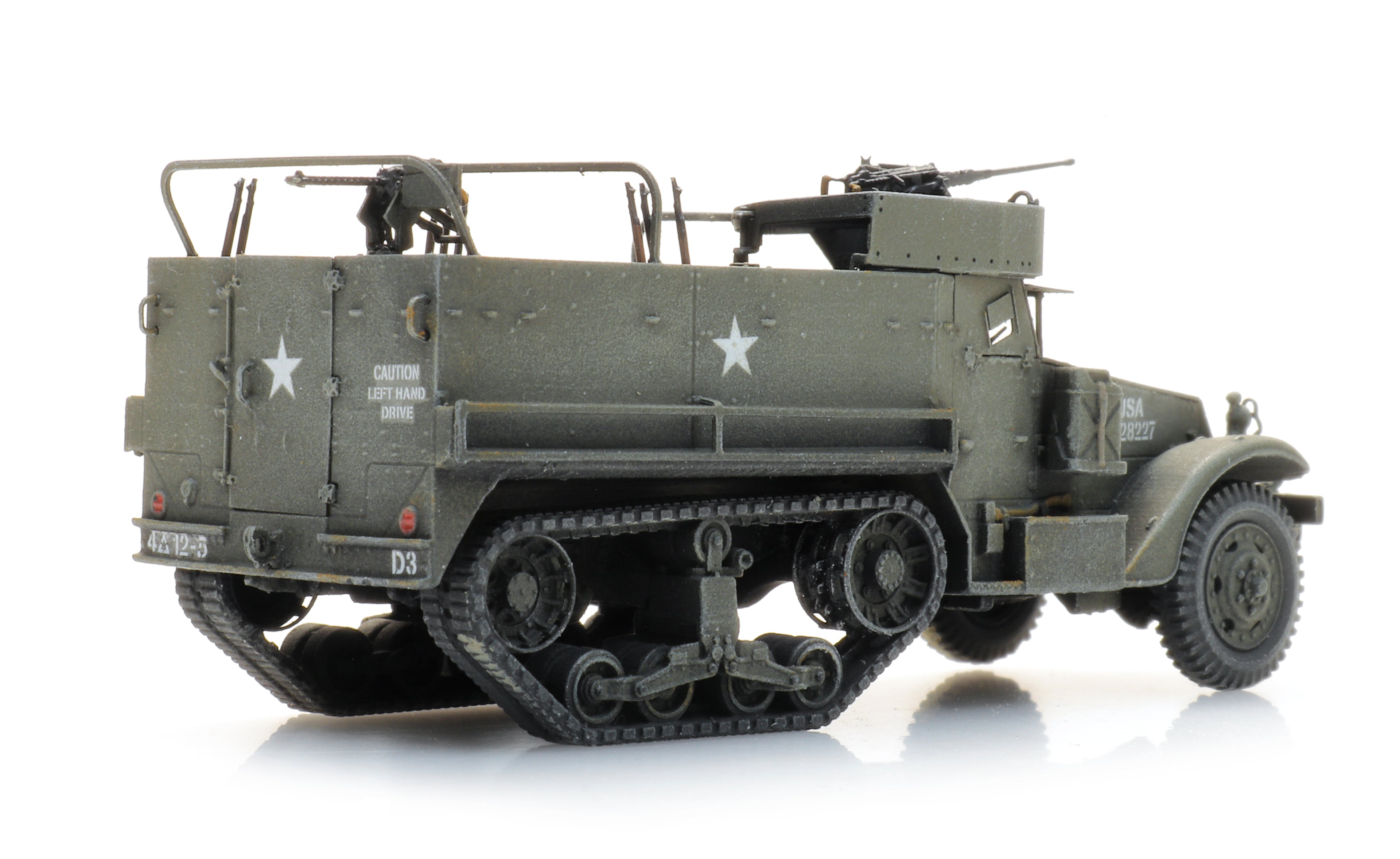 Artitec US M3A1 Halftrack Personnel Carrier 6870436 – 1:87 HO Scale Model