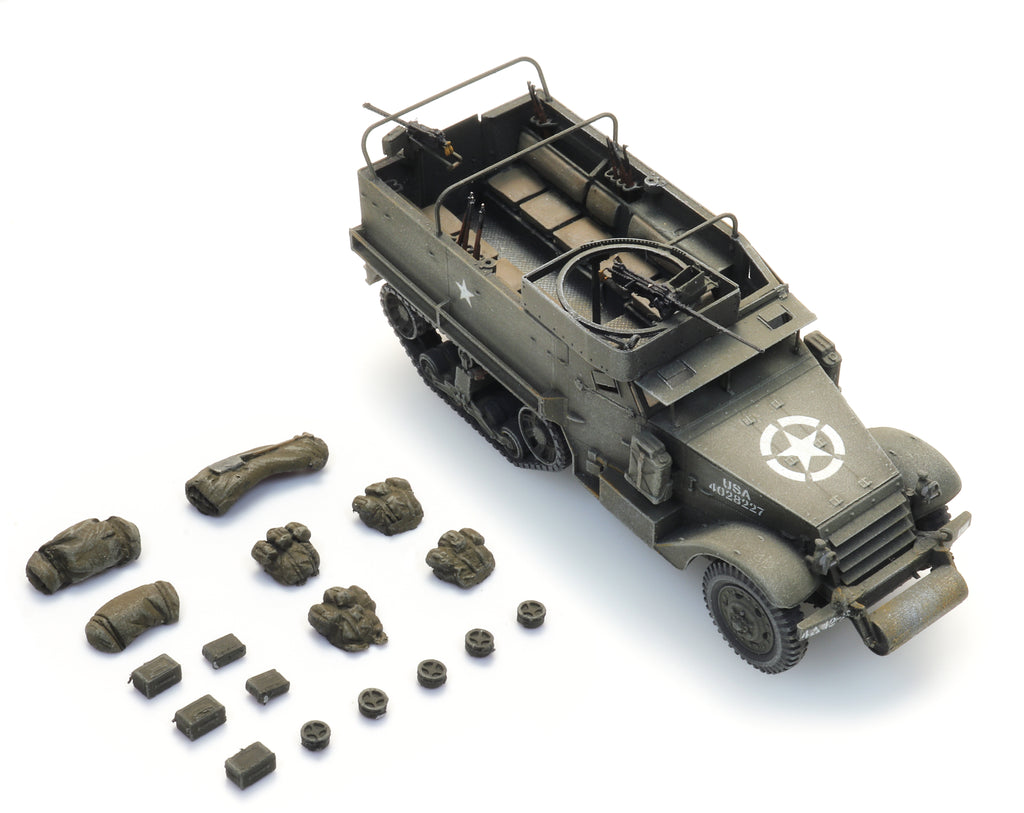 Artitec US M3A1 Halftrack Personnel Carrier 6870436 – 1:87 HO Scale Model