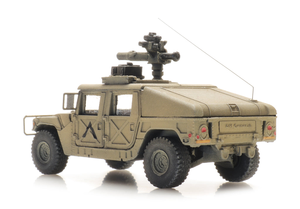 Artitec 6870539 US HMMWV Desert TOW 1:87 HO Scale Model