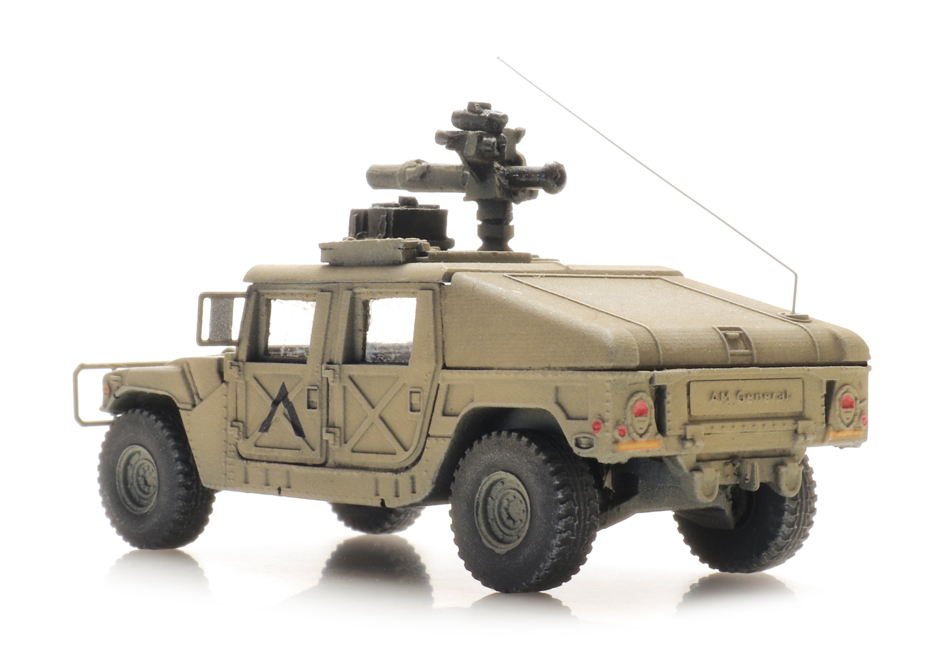 Artitec 6870539 US HMMWV Desert TOW 1:87 HO Scale Model
