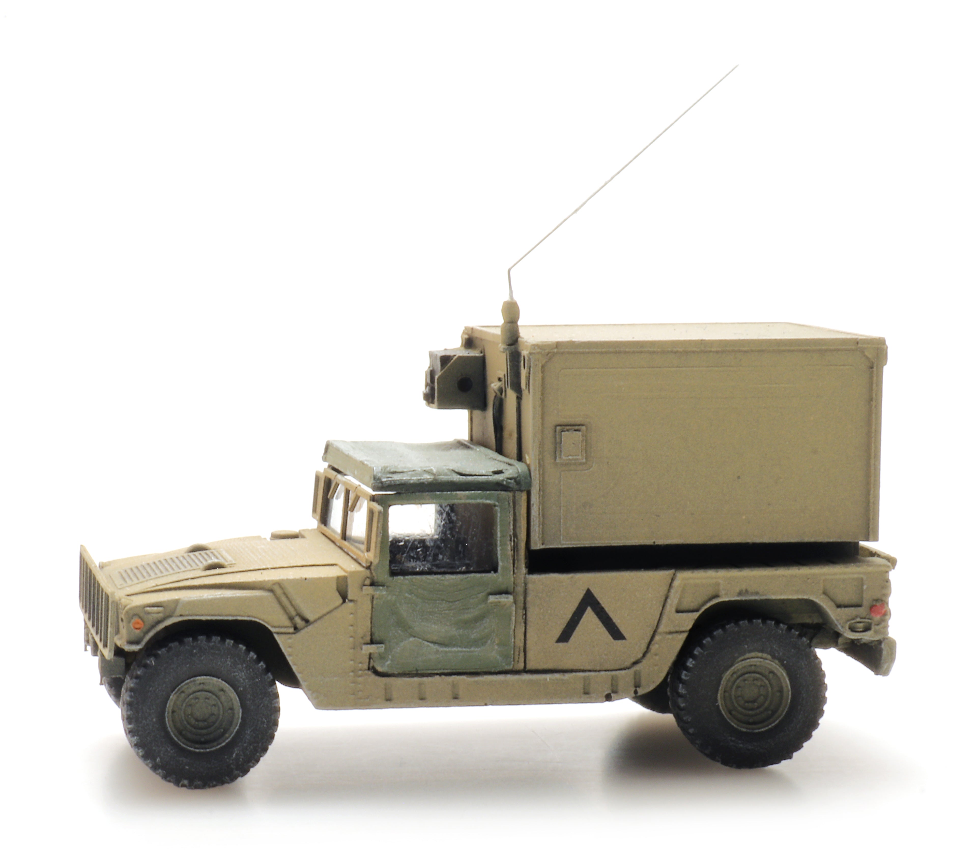 Artitec 6870541 US HMMWV Desert Shelter TK-HQ Unit 1:87 HO Scale Model