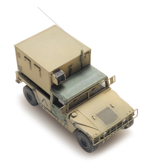 Artitec 6870541 US HMMWV Desert Shelter TK-HQ Unit 1:87 HO Scale Model