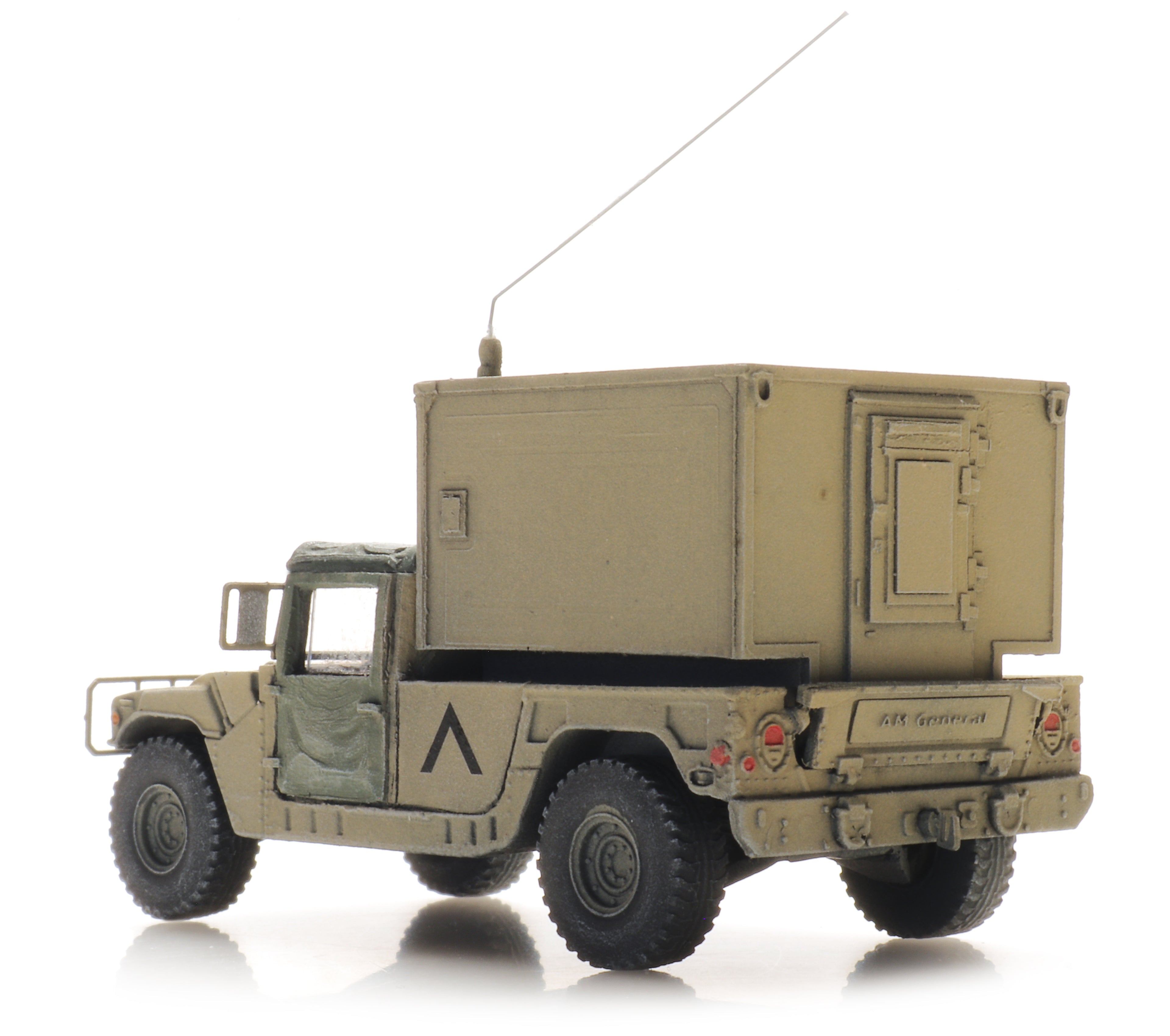 Artitec 6870541 US HMMWV Desert Shelter TK-HQ Unit 1:87 HO Scale Model