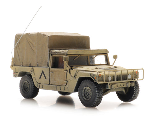 Artitec 6870542 US HMMWV Desert Cargo TK-HQ Unit 1:87 HO Scale Model