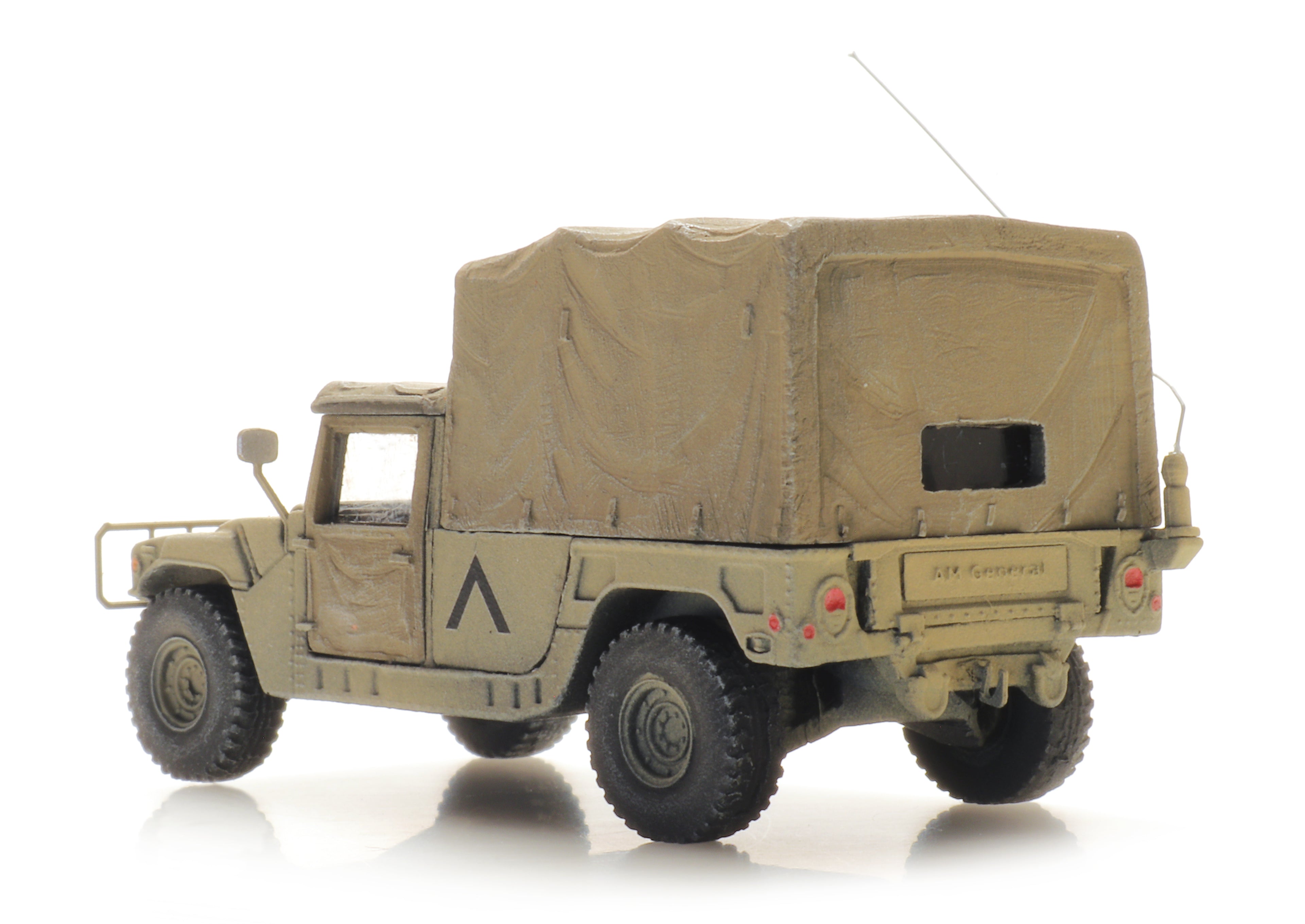 Artitec 6870542 US HMMWV Desert Cargo TK-HQ Unit 1:87 HO Scale Model
