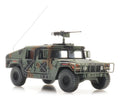 Artitec 6870543 US Humvee Camo Armored 0.50 MG TK/INF 1:87 HO Scale Model