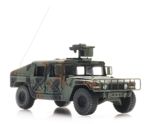 Artitec 6870545 US HMMWV Camo Armored GW MP 1:87 HO Scale Model