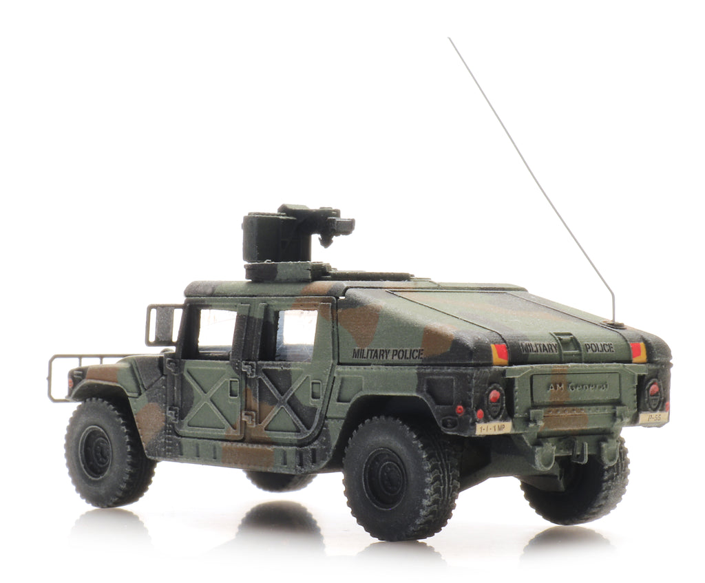 Artitec 6870545 US HMMWV Camo Armored GW MP 1:87 HO Scale Model