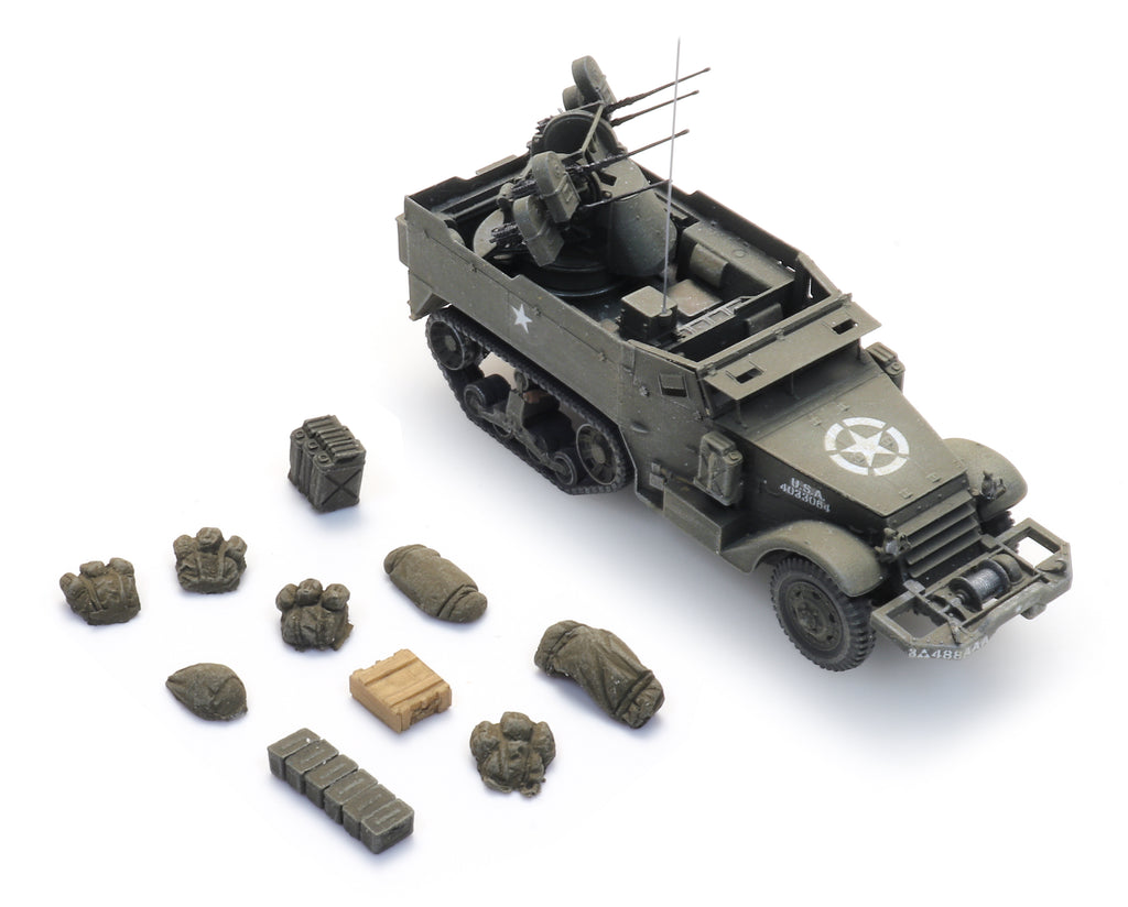 Artitec US M16 Halftrack Anti-Air 6870565 – 1:87 HO Scale Model