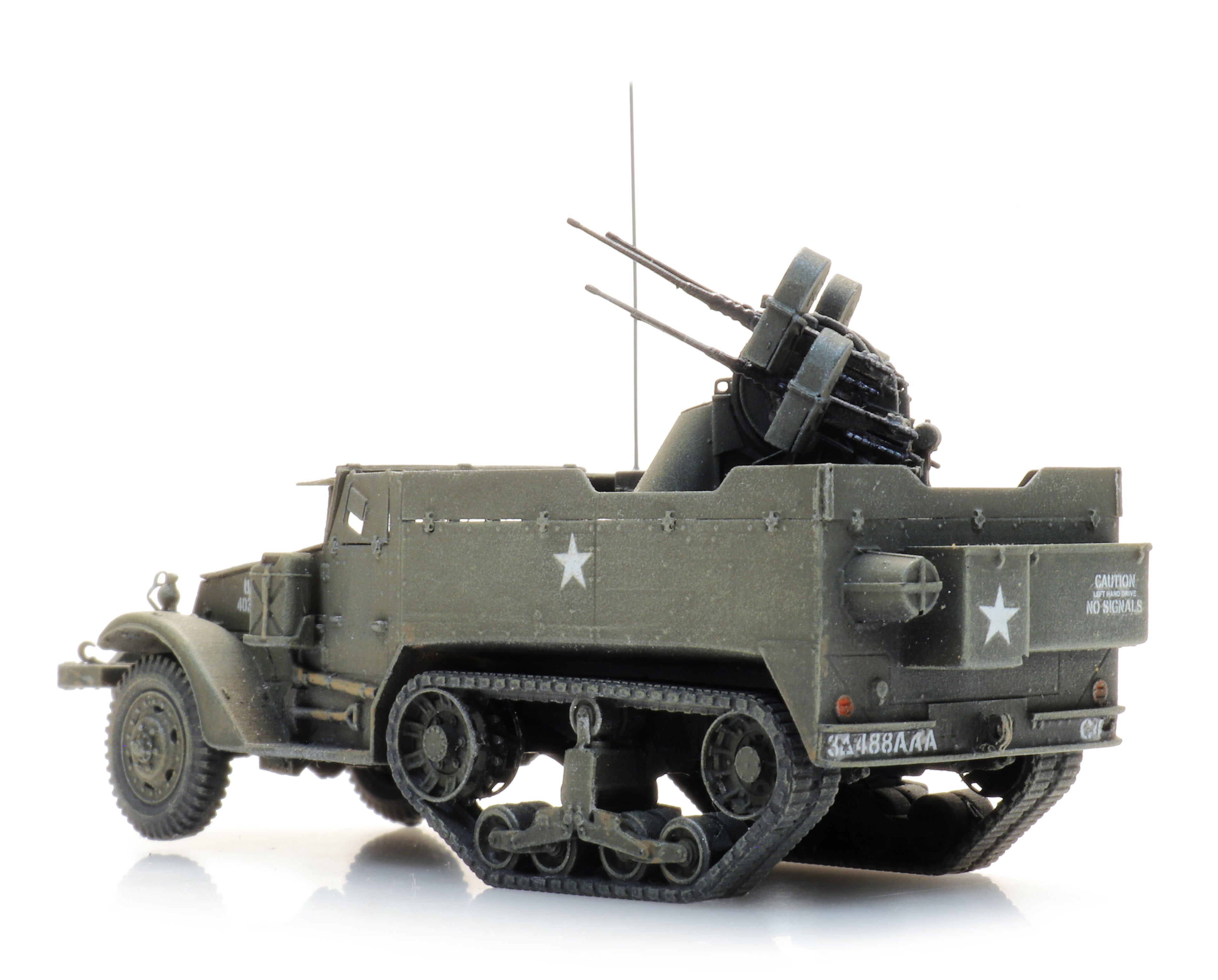 Artitec US M16 Halftrack Anti-Air 6870565 – 1:87 HO Scale Model