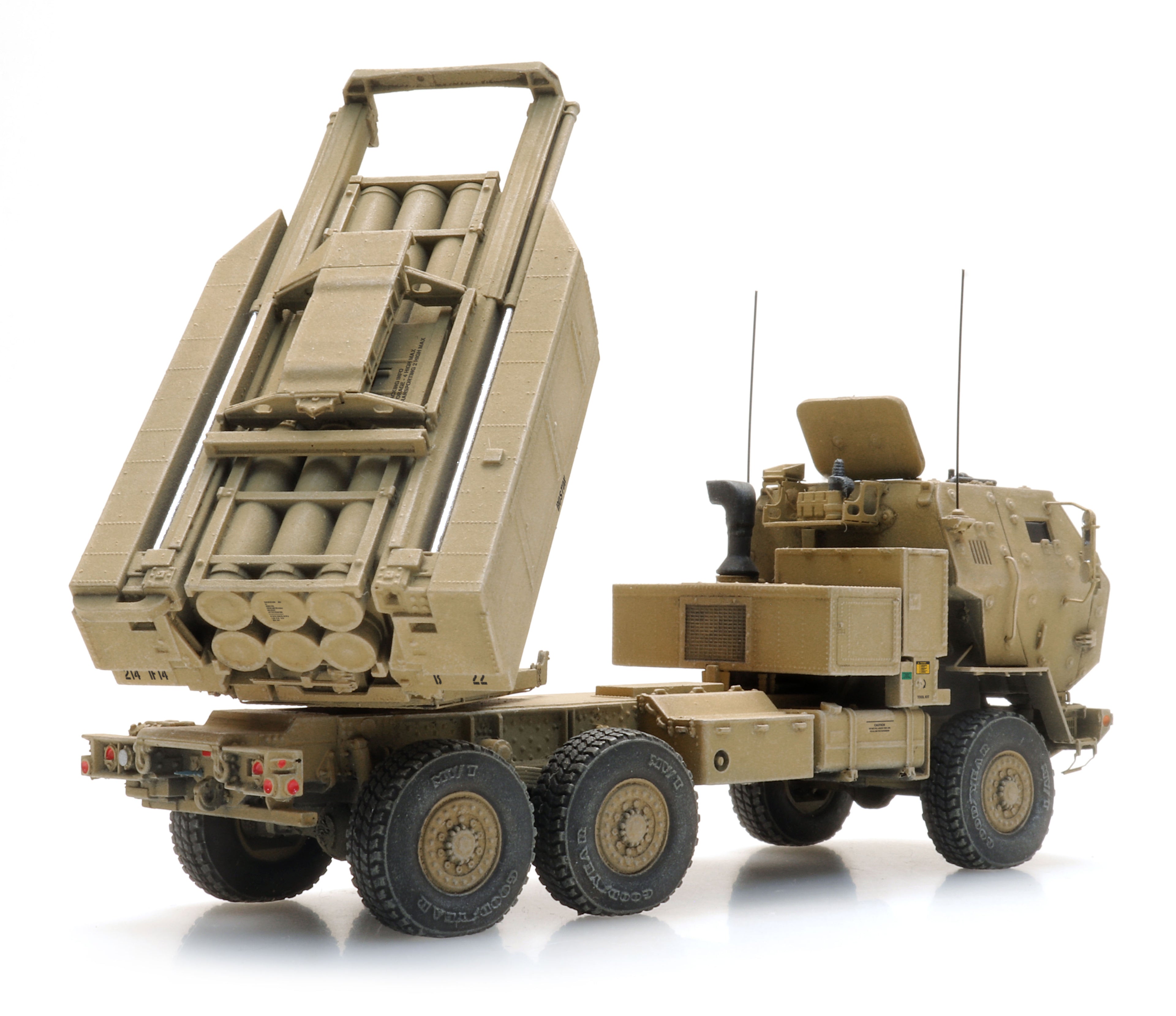 Artitec US M142 HIMARS Desert 1:87 HO Scale Model