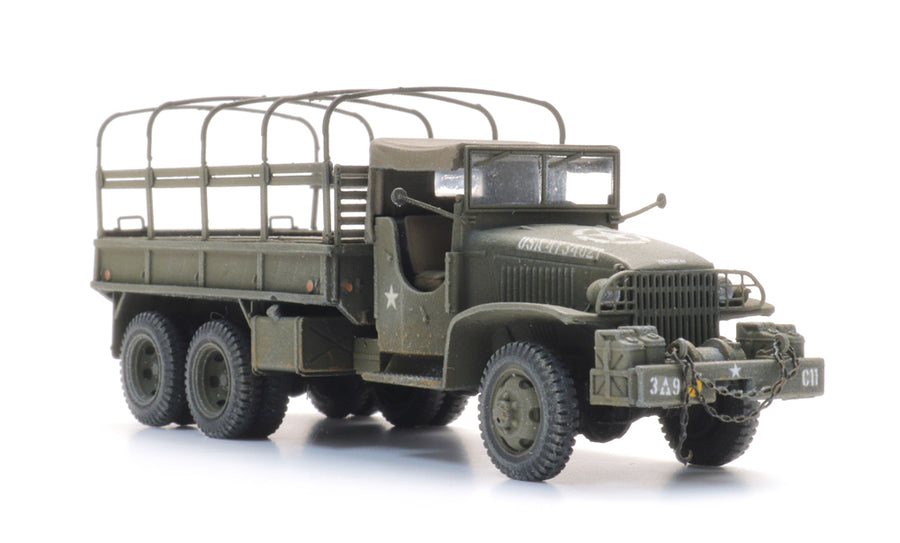 Artitec US GMC CCKW-353 Cargo Truck with Open Bed 1:87 HO Scale Model