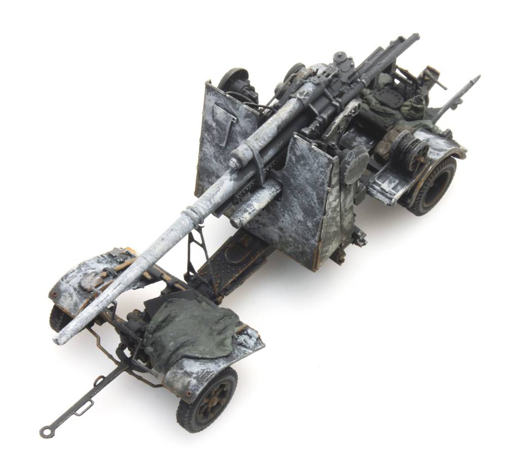 Artitec German 88 mm Flak 18 Winter 6870072 – 1:87 HO Scale Model