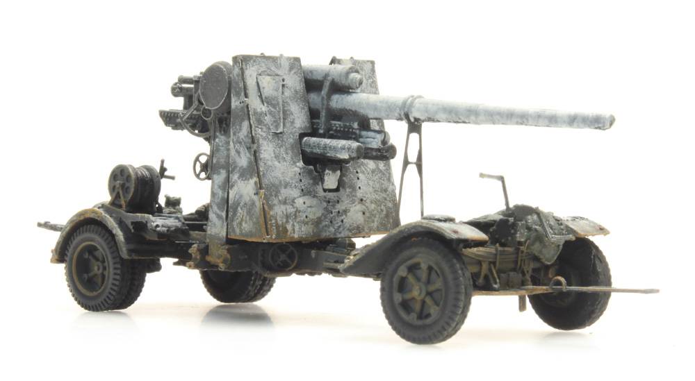 Artitec German 88 mm Flak 18 Winter 6870072 – 1:87 HO Scale Model