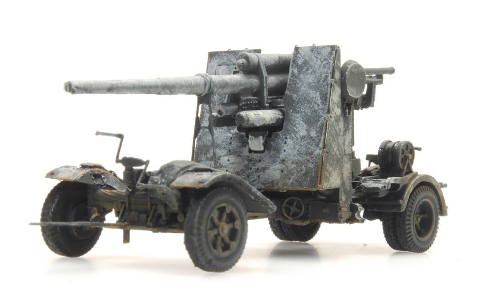Artitec German 88 mm Flak 18 Winter 6870072 – 1:87 HO Scale Model
