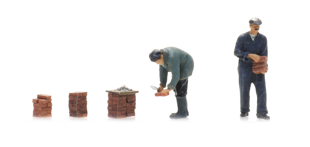 Artitec Bricklayers 1930s-1990s, 2 Figures 5870013