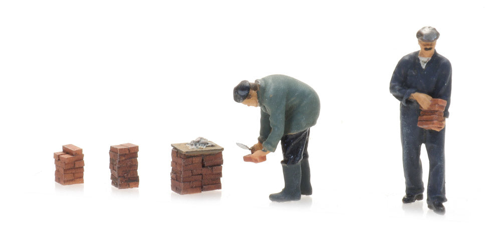Artitec Bricklayers 1930s-1990s, 2 Figures 5870013