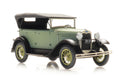 Artitec Ford Model A Phaeton with Raised Soft Top Green 387.521 Ready-Made 1:87 HO Scale Model