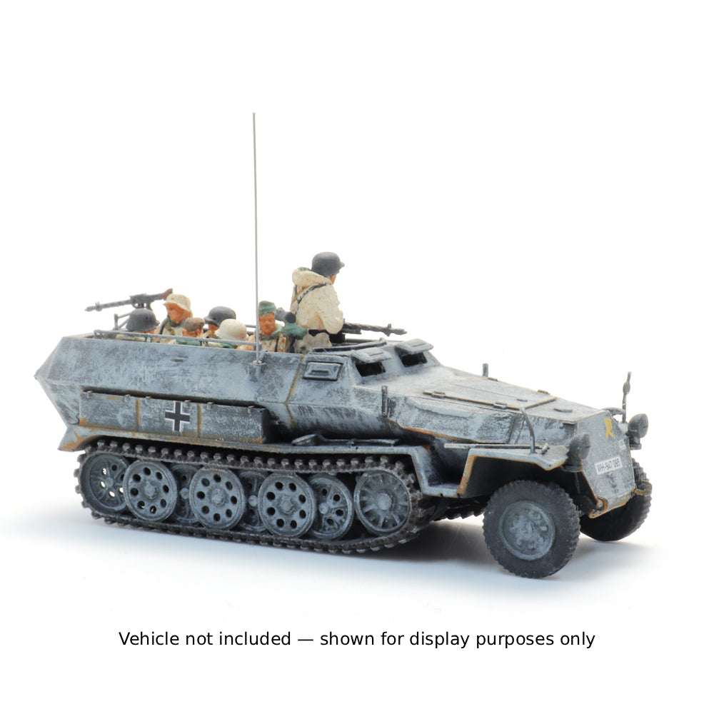 Artitec Wehrmacht Winter Crew Displayed in Sd.Kfz. 251 Vehicle Not Included