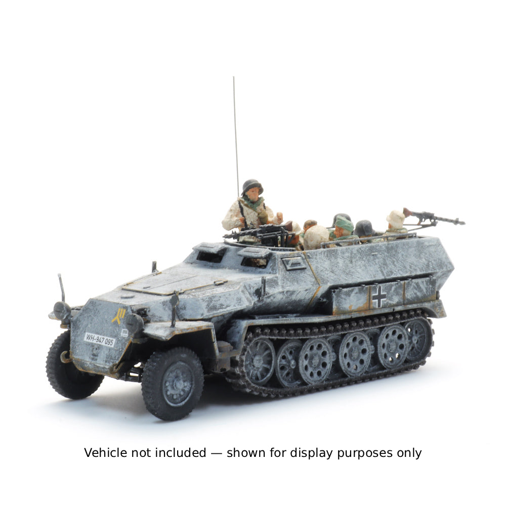Artitec Wehrmacht Winter Crew Displayed in Sd.Kfz. 251 Vehicle Not Included