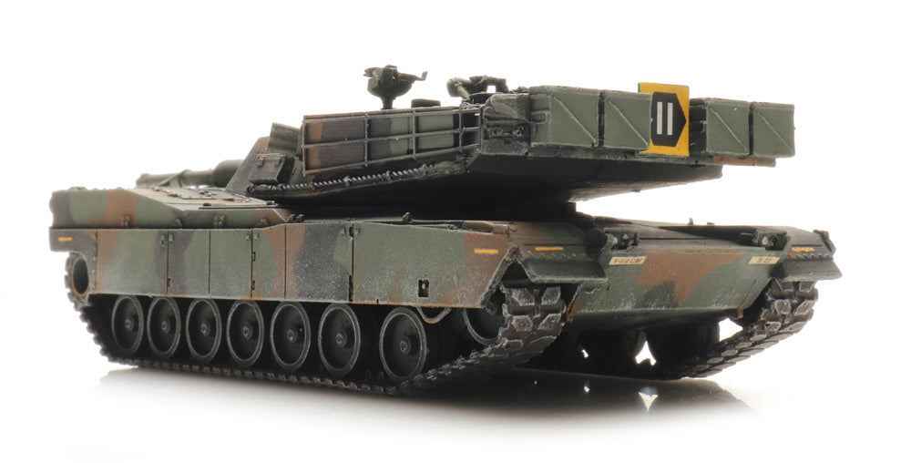 Artitec US M1A1 Abrams NATO Camo Train Load 6870140 – 1:87 HO Scale Model