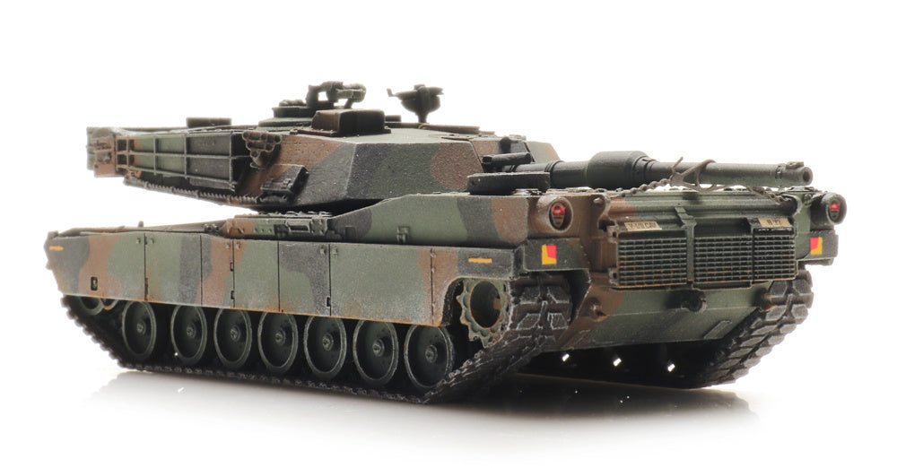 Artitec US M1A1 Abrams NATO Camo Train Load 6870140 – 1:87 HO Scale Model