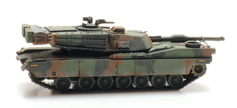 Artitec US M1A1 Abrams NATO Camo Train Load 6870140 – 1:87 HO Scale Model