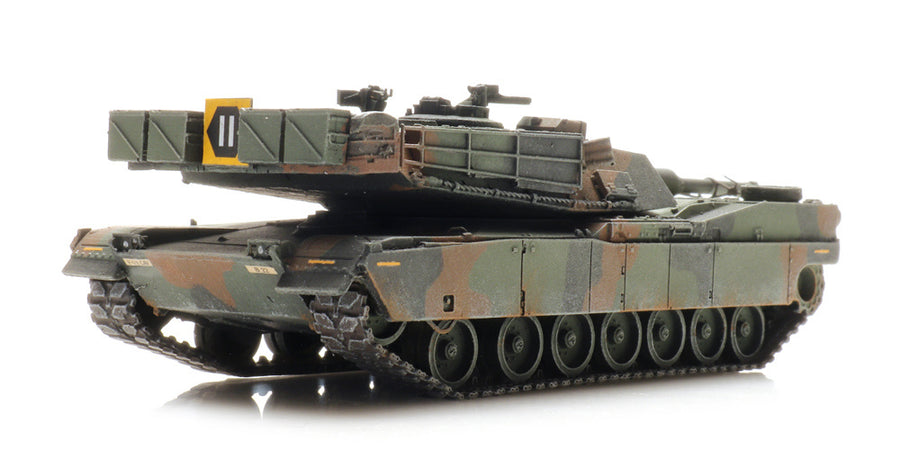 Artitec US M1A1 Abrams NATO Camo Train Load 6870140 – 1:87 HO Scale Model