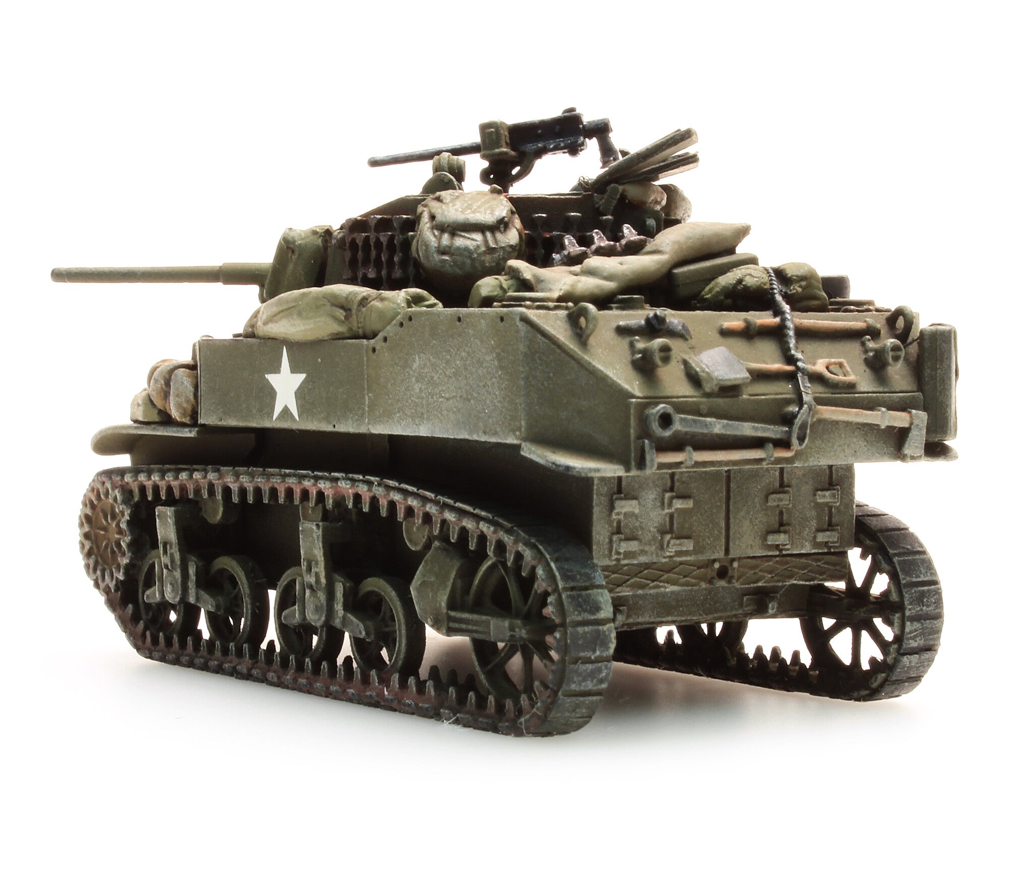 Artitec US M5A1 Stuart Light Tank Stowage 1 387.79-S1 1:87 HO Scale Model
