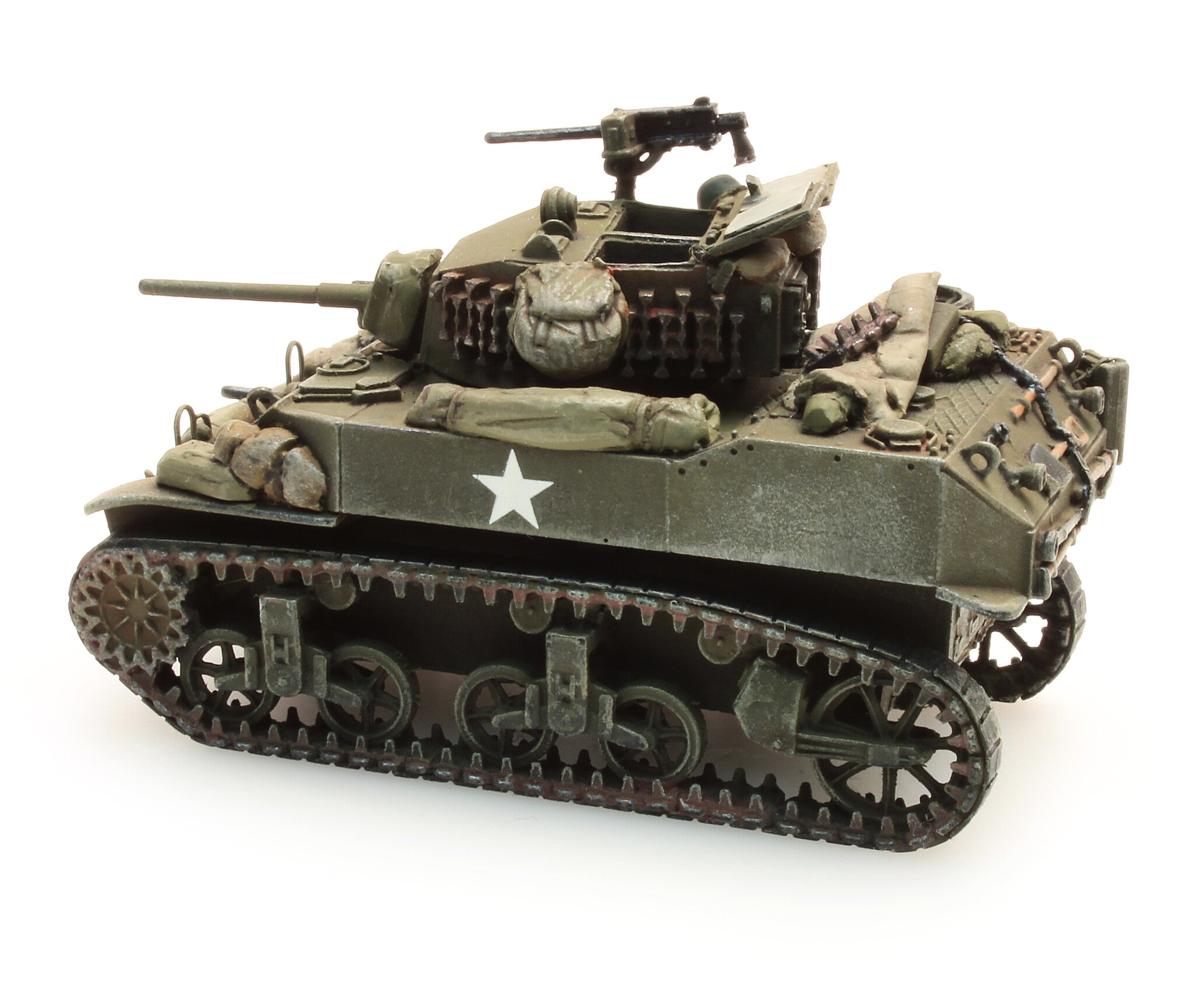 Artitec US M5A1 Stuart Light Tank Stowage 1 387.79-S1 1:87 HO Scale Model