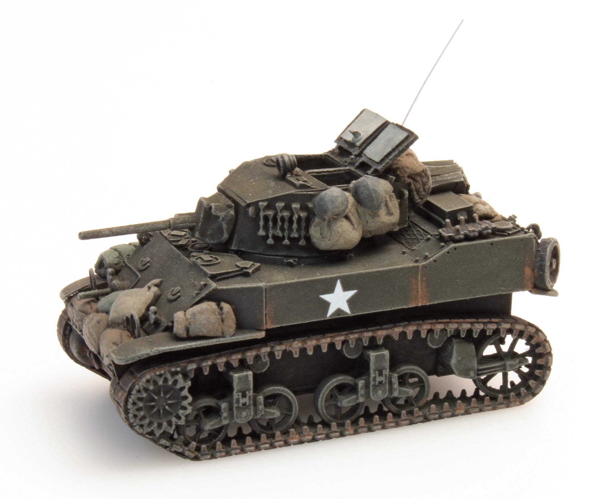 Artitec US M5A1 Stuart Light Tank Stowage 2 387.79-S2 1:87 HO Scale Model