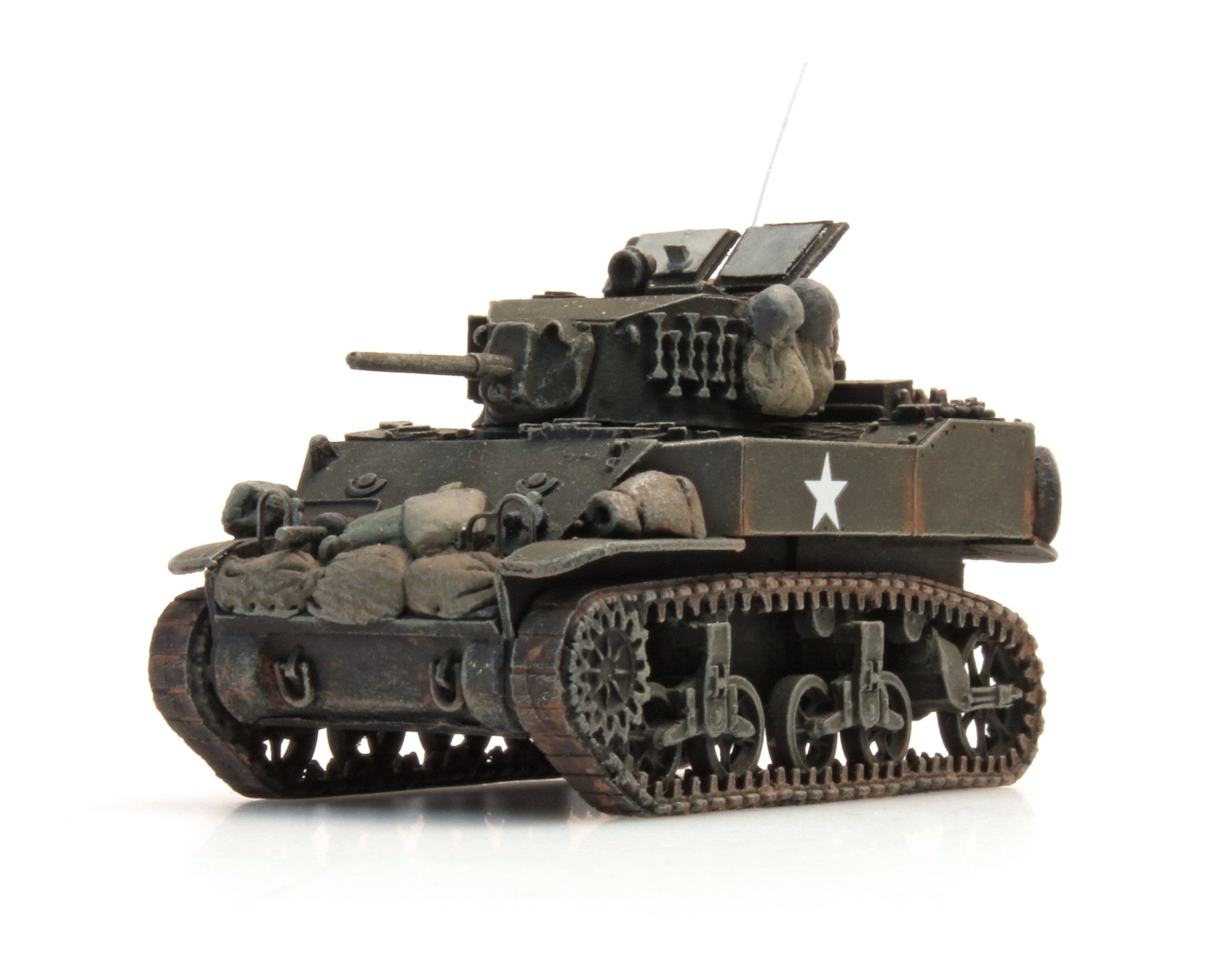 Artitec US M5A1 Stuart Light Tank Stowage 2 387.79-S2 1:87 HO Scale Model