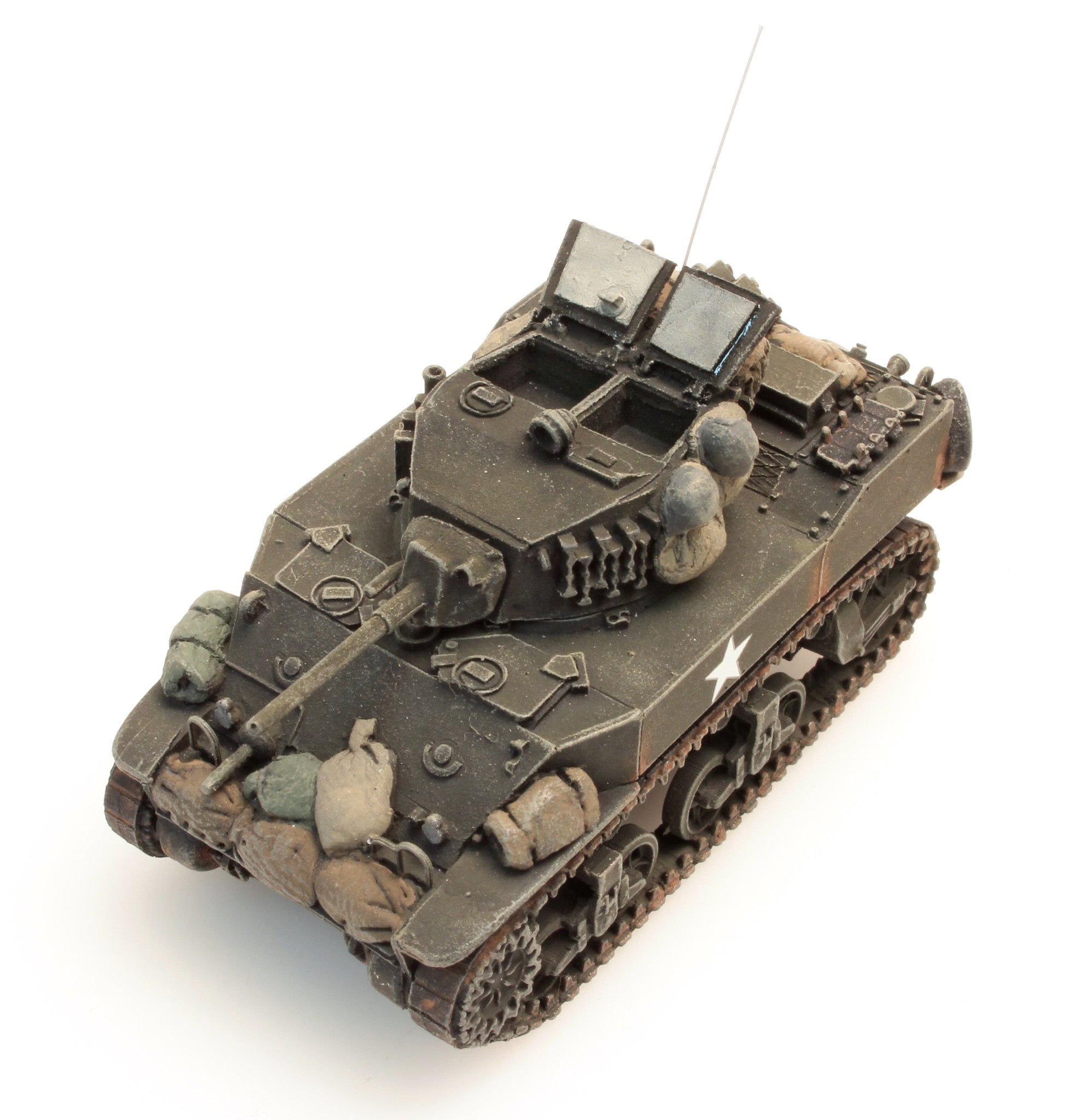 Artitec US M5A1 Stuart Light Tank Stowage 2 387.79-S2 1:87 HO Scale Model