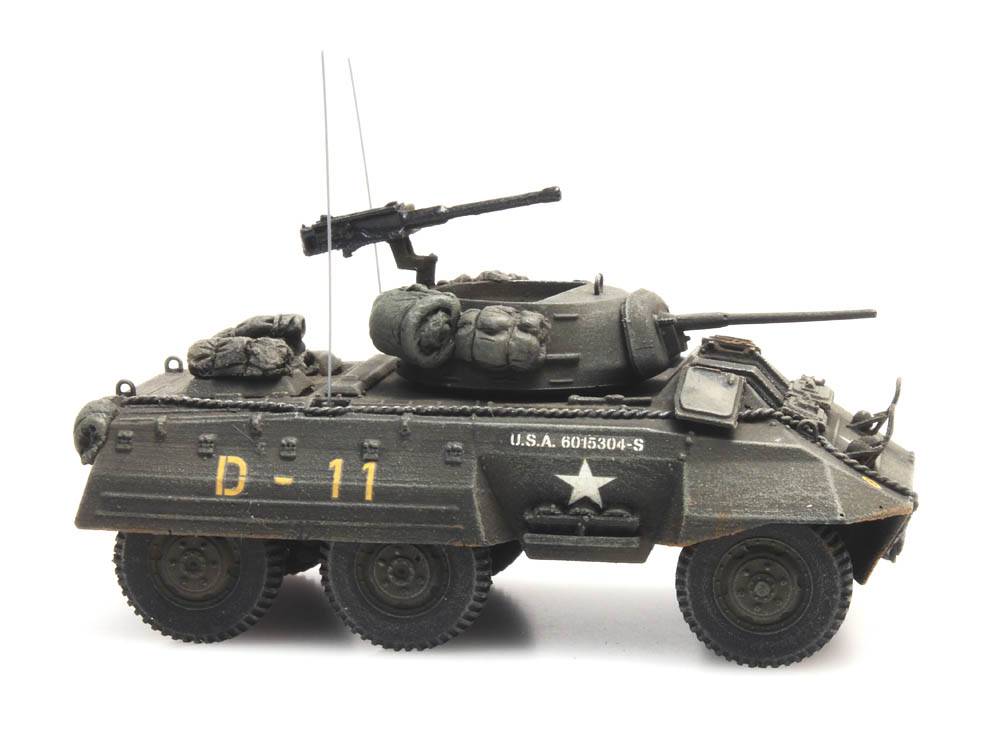 Artitec US M8 Greyhound Armored Car 387.388 – 1:87 HO Scale Model