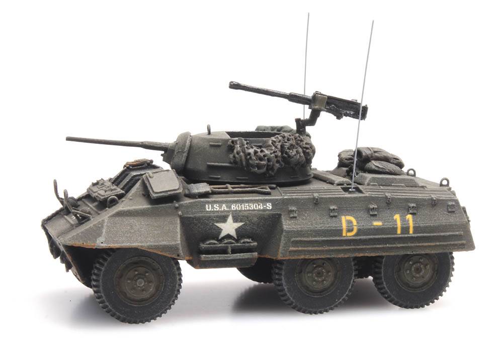 Artitec US M8 Greyhound Armored Car 387.388 – 1:87 HO Scale Model