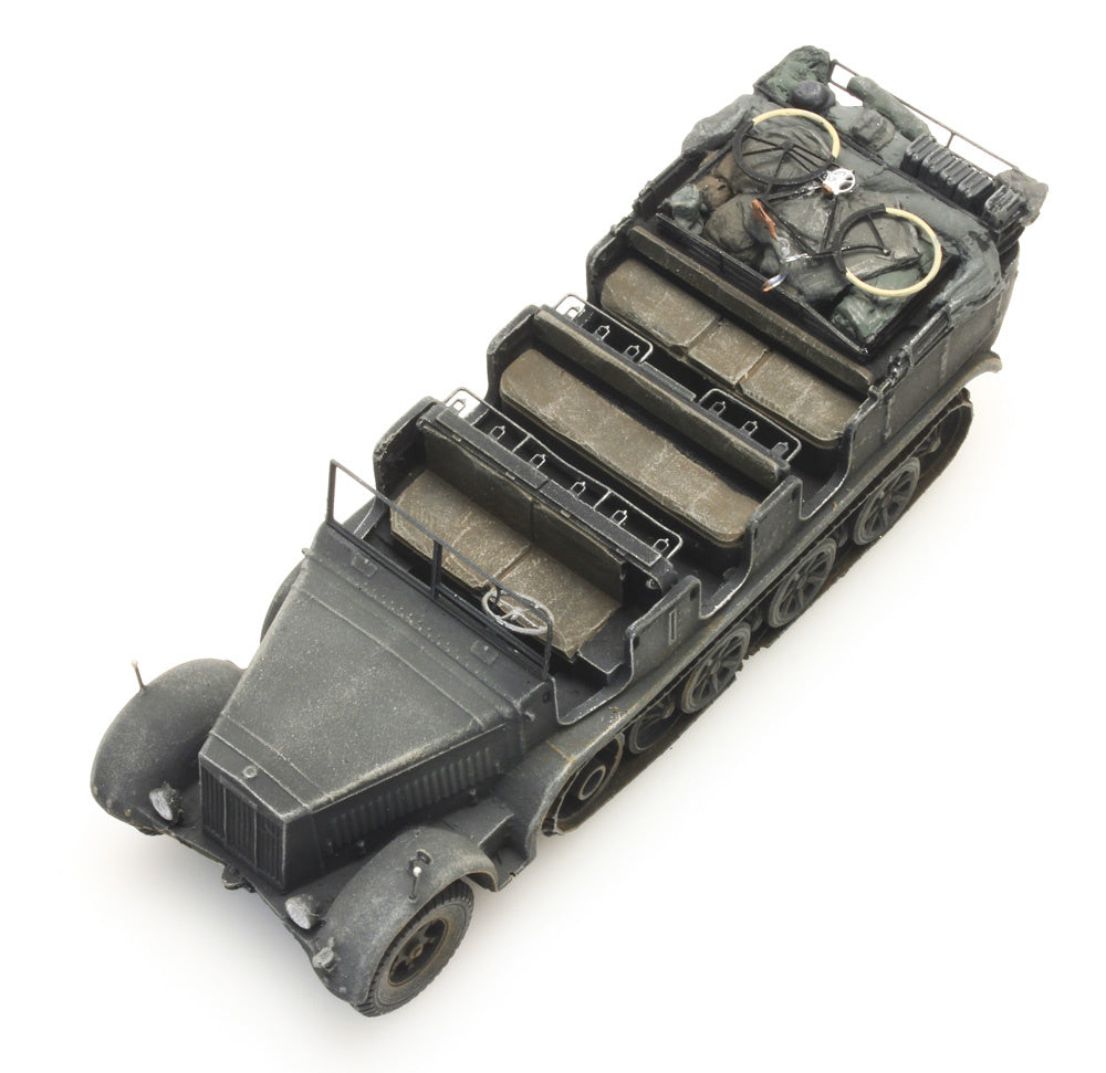 Artitec German Sd.Kfz. 7 Zugkraftwagen 8t Gray 6870065 – 1:87 HO Half-Track Model