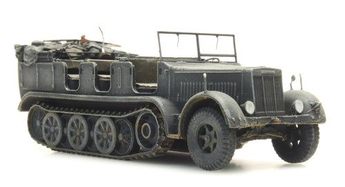 Artitec German Sd.Kfz. 7 Zugkraftwagen 8t Gray 6870065 – 1:87 HO Half-Track Model