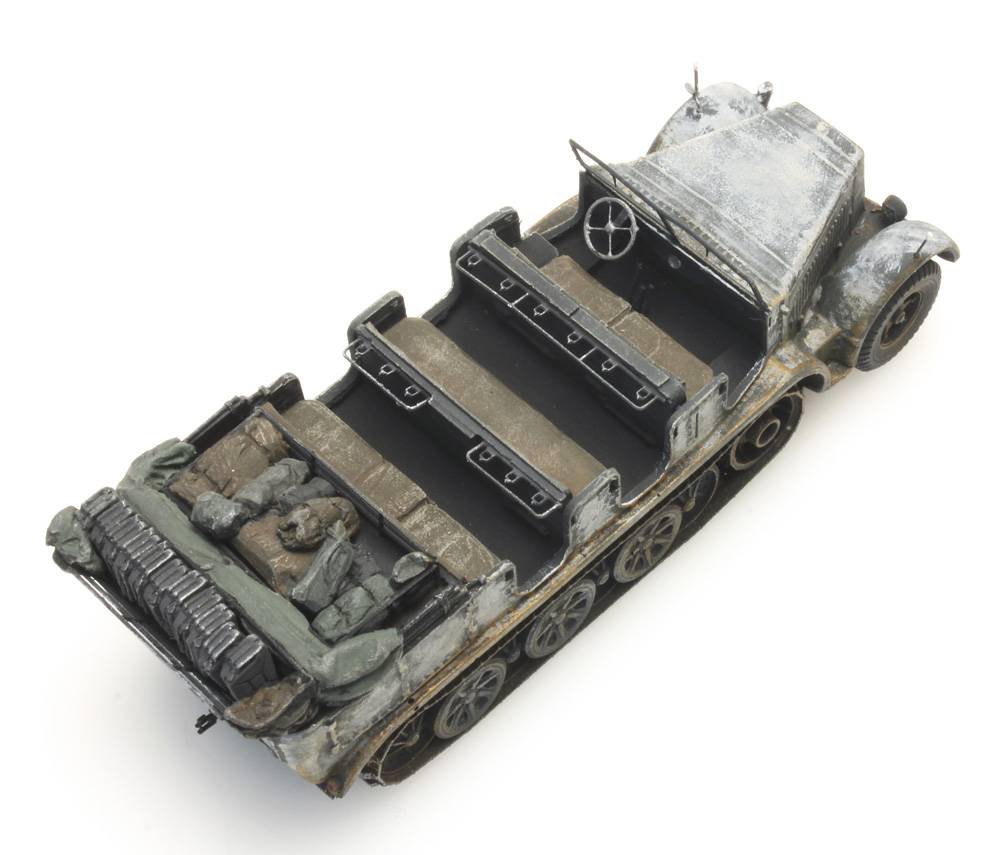 Artitec German Sd.Kfz. 7 Zugkraftwagen 8t Winter 6870068 – 1:87 HO Half-Track Model